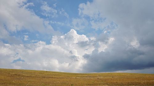 Panoramic view of landscape against sky