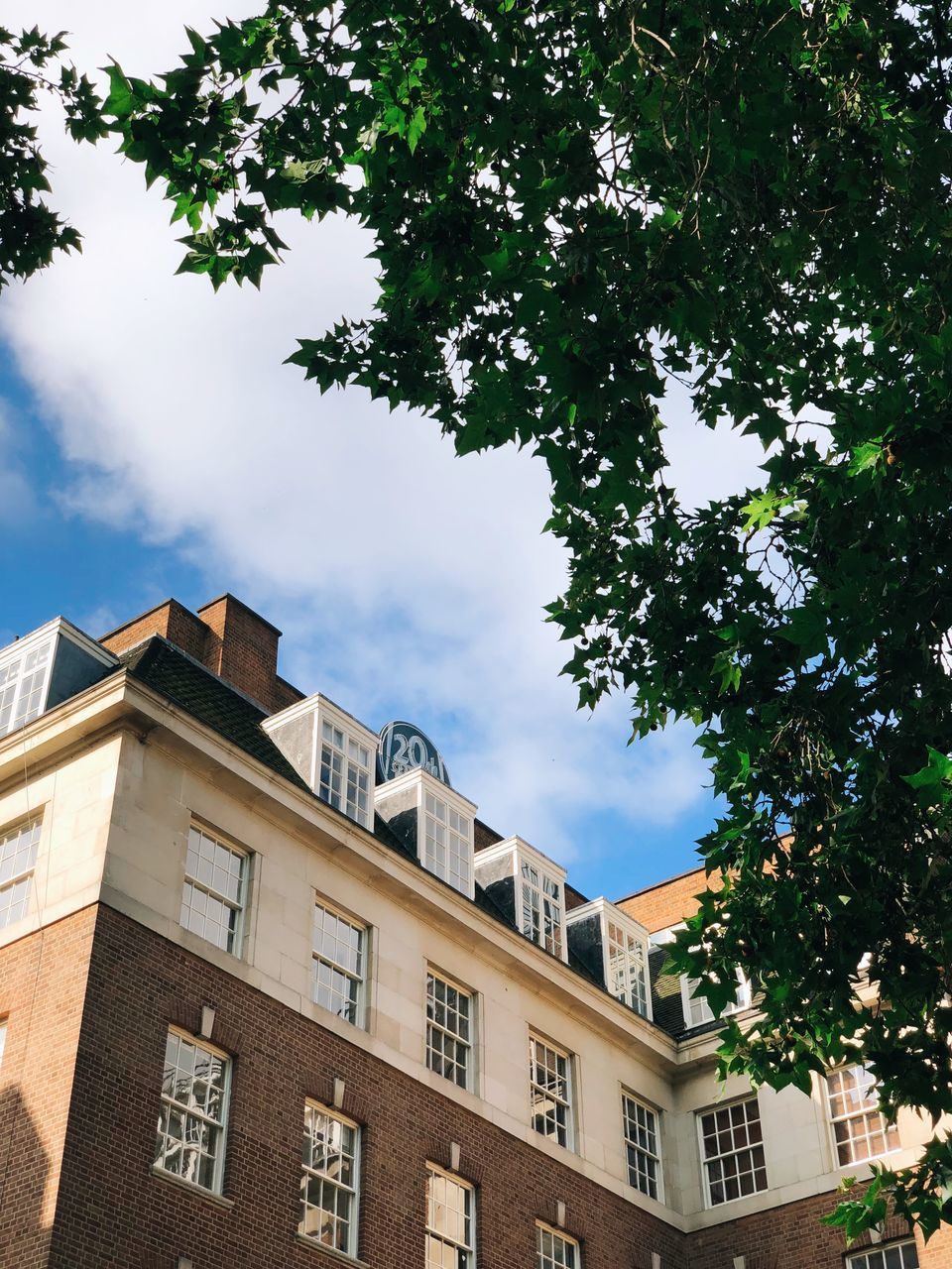 LOW ANGLE VIEW OF RESIDENTIAL BUILDINGS