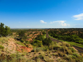 Rural country highway