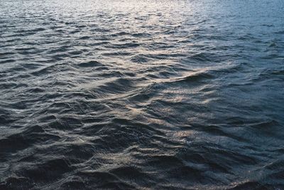 Full frame shot of rippled water