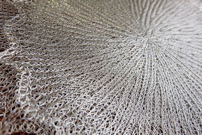 Full frame shot of fishing net