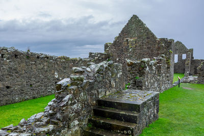 Old ruins of building