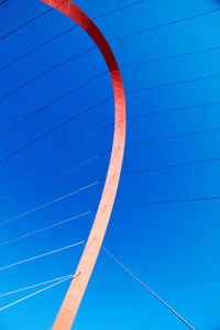 Low angle view of blue sky