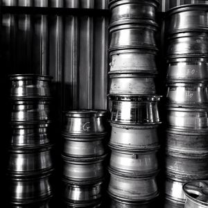 Full frame shot of pipes