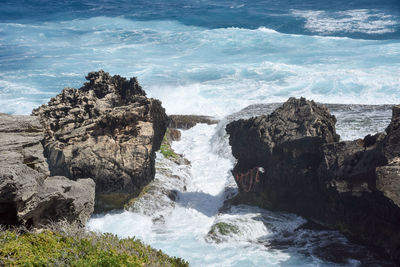 Scenic view of sea