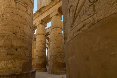 Old ruins of historical building