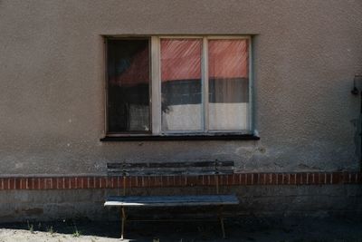 Window of old building