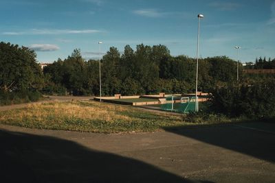 View of road against sky