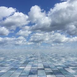 Scenic view of cloudy sky