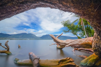 View of a lake