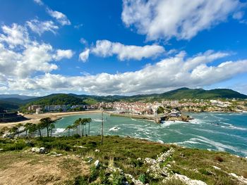 Panorámica view of the town of lekeitio