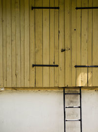 Full frame shot of wooden door