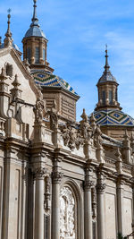 Low angle view of historic church