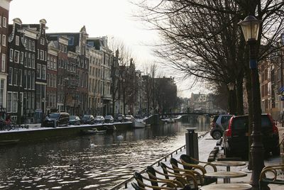 View of buildings in city