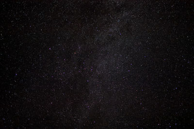 Low angle view of stars in sky