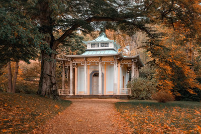 Entrance of historic building