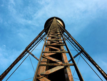 Low angle view of bridge against sky