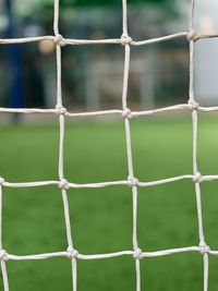 Full frame shot of soccer field