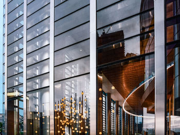 Low angle view of modern building