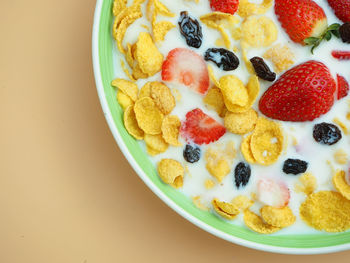 Close-up of fruits in bowl