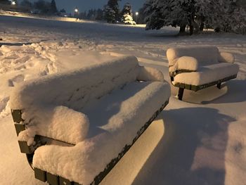 Close-up of snow