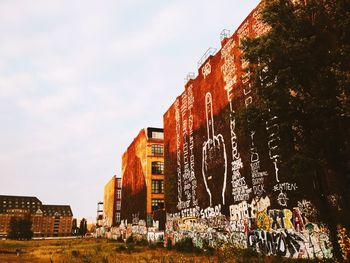 Buildings in city