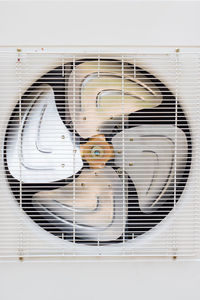 Close-up of ventilator