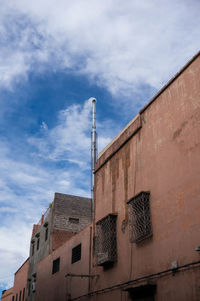 Low angle view of building against sky