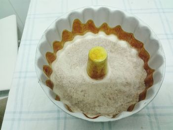 Close-up of served food