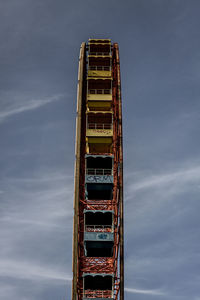 Low angle view of built structure against sky