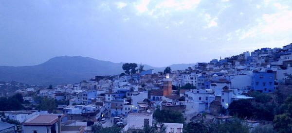 View of cityscape against sky