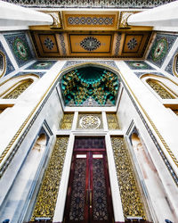 Low angle view of dome of building