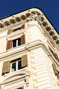 Low angle view of building against sky