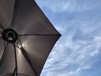 Low angle view of built structure against sky