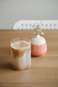 Close-up of drink on table