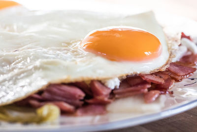 Close-up of ice cream