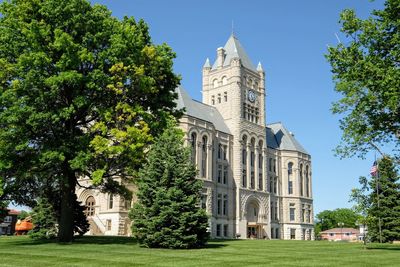 View of historical building against sky