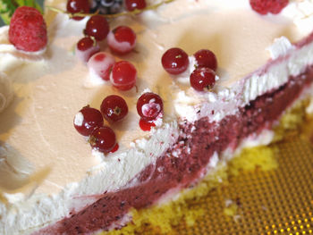 Close-up of cake