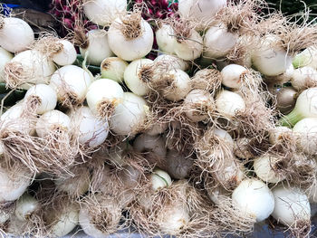 Full frame shot of food at market