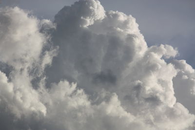 Low angle view of clouds in sky