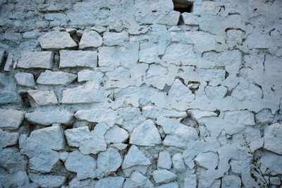 Full frame shot of stone wall