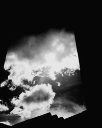 Low angle view of sky