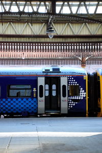 View of subway station