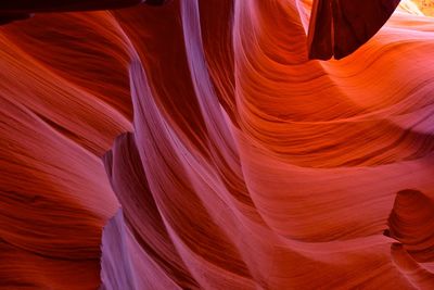 Full frame shot of rock canyon