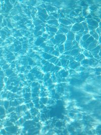 High angle view of swimming pool