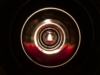 Close-up of illuminated lamp