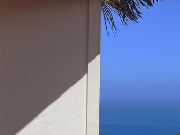 Built structure against blue sky