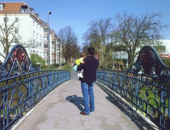 Full length of woman standing in park