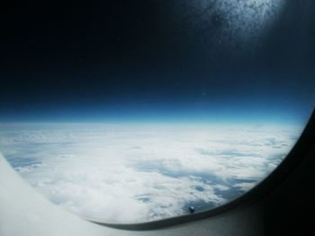 Aerial view of landscape against sky