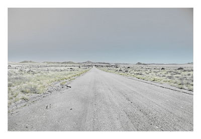 Road passing through landscape